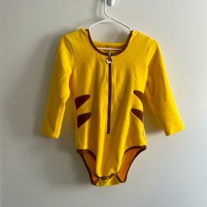 Pikachu Hooded Zip Up Onesie